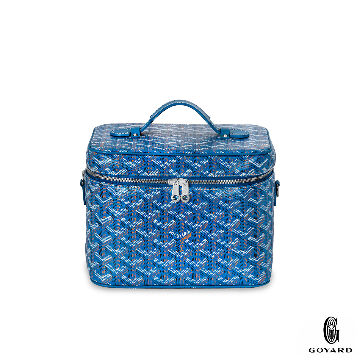 Goyard Muse Vanity Case Aqua Blue